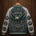 PREMIUM PLDE SATIN BASEBALL JACKET NTNA
