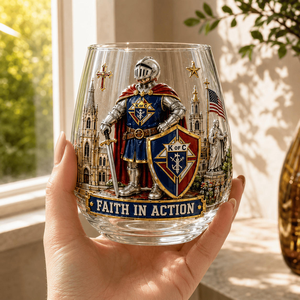 Premium KOCB Wine Glass Cup VTH