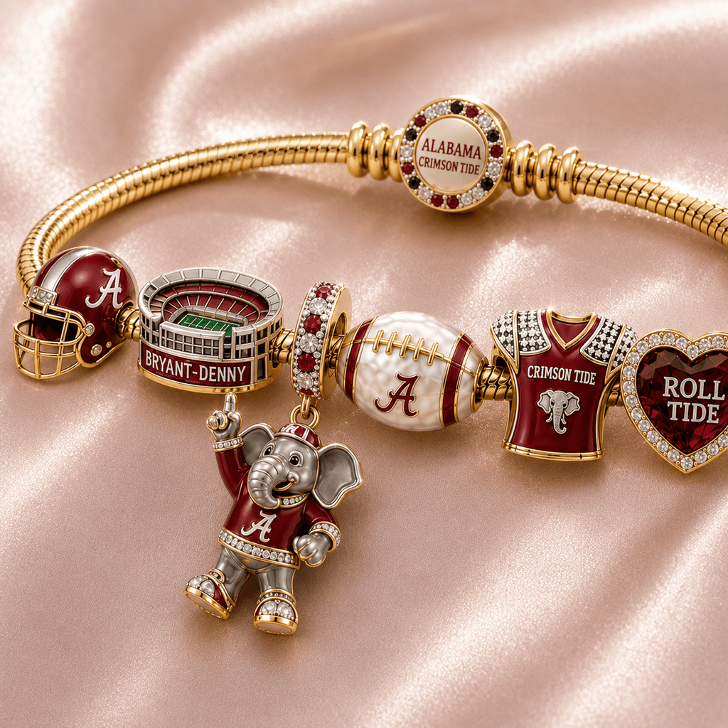 AKR Gold Charm Bracelet Set TMH