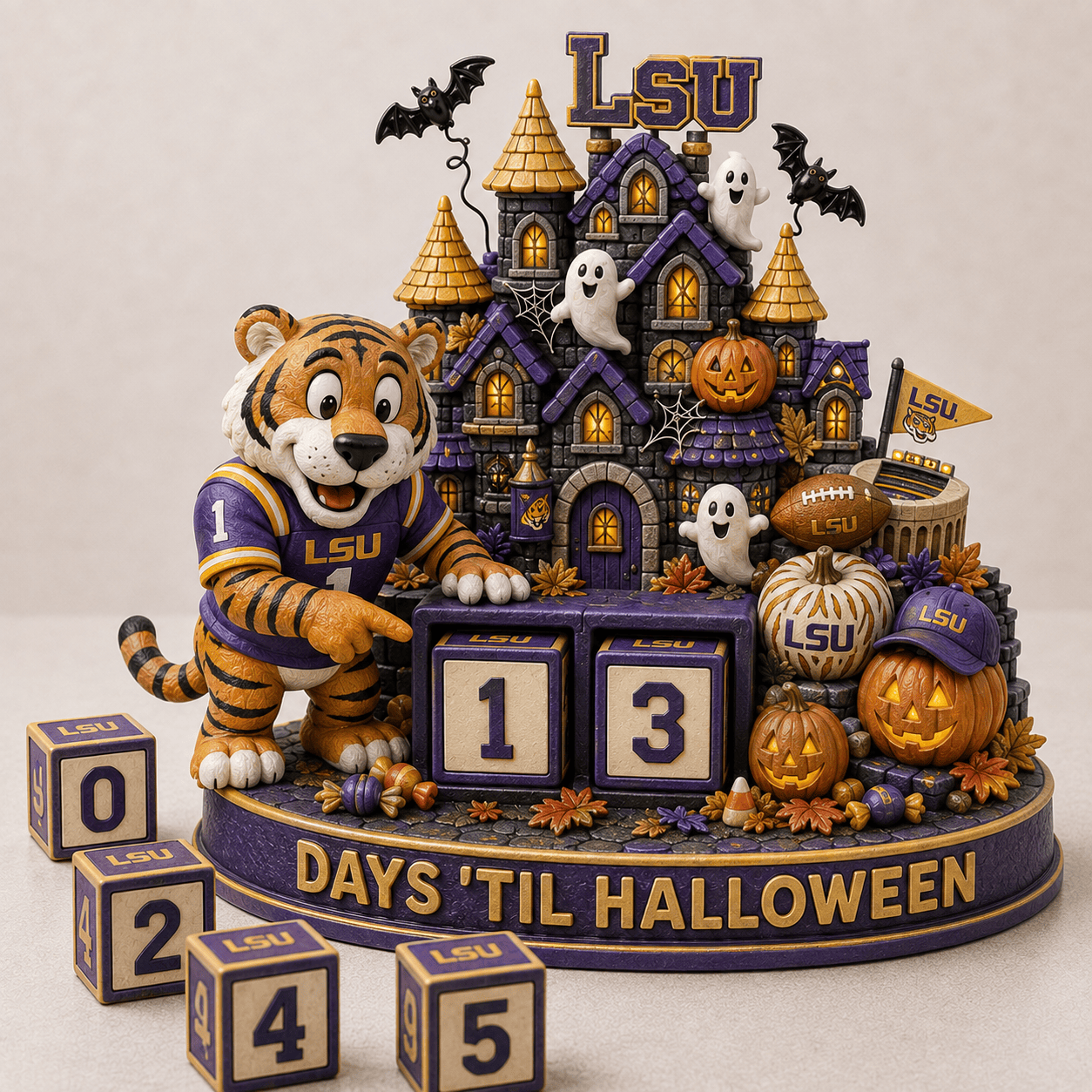 Premium LSU Halloween Countdown PTKL