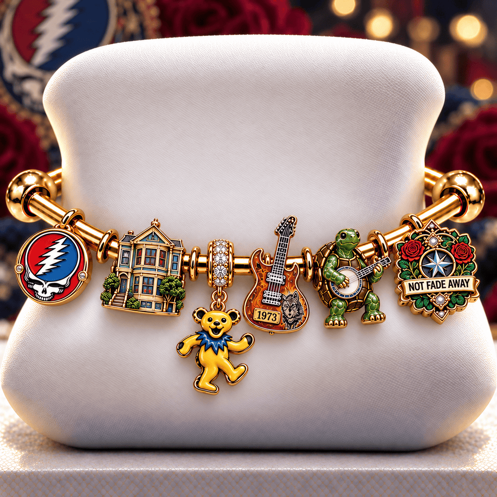 GRFD Silver Charm Bracelet Set NTVA
